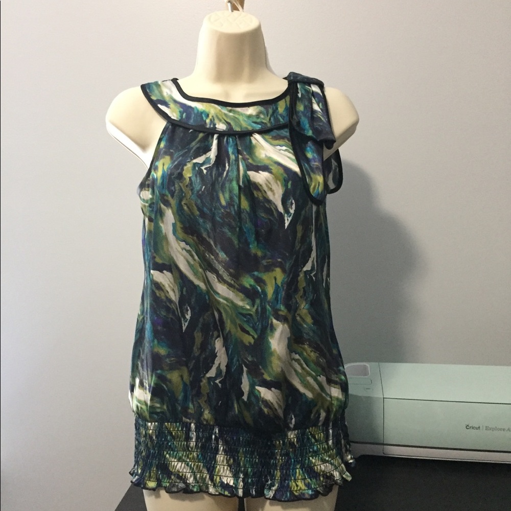 A. BYER women’s multi-color top S